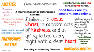 Leslie's Life Manifesto