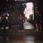 Two of my swim team members who are now studying at the University of Georgia.